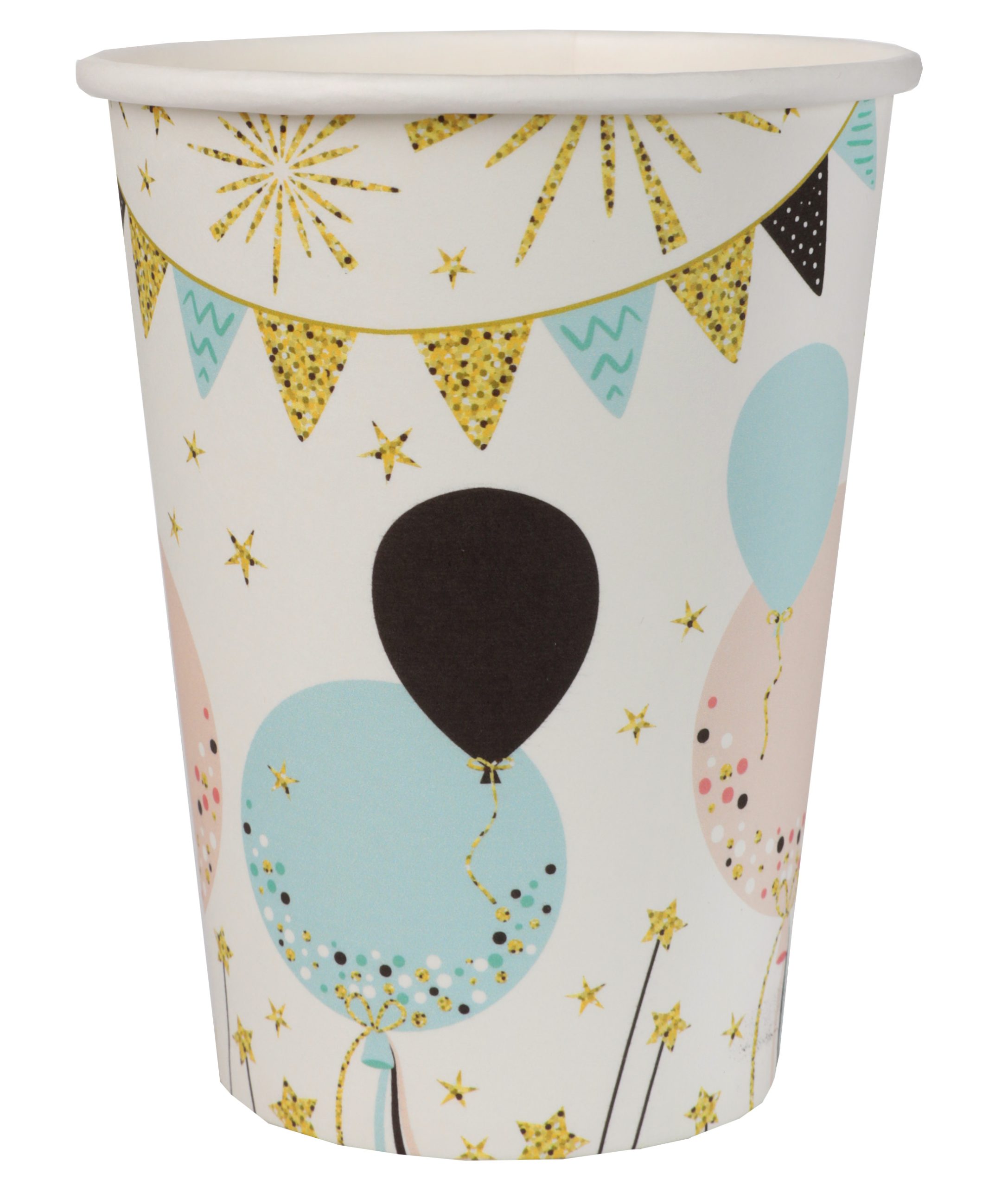 10 GOBELETS PAILLETTES 27 CL