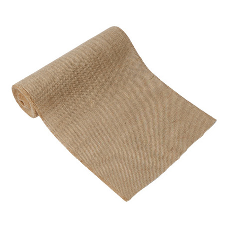 CHEMIN DE TABLE TOILE DE JUTE 28 CM X 5 M