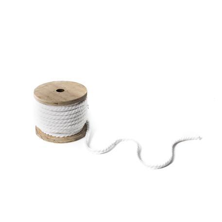 BOBINE CORDELETTE 5 MM X 6 M - PLUSIEURS COLORIS
