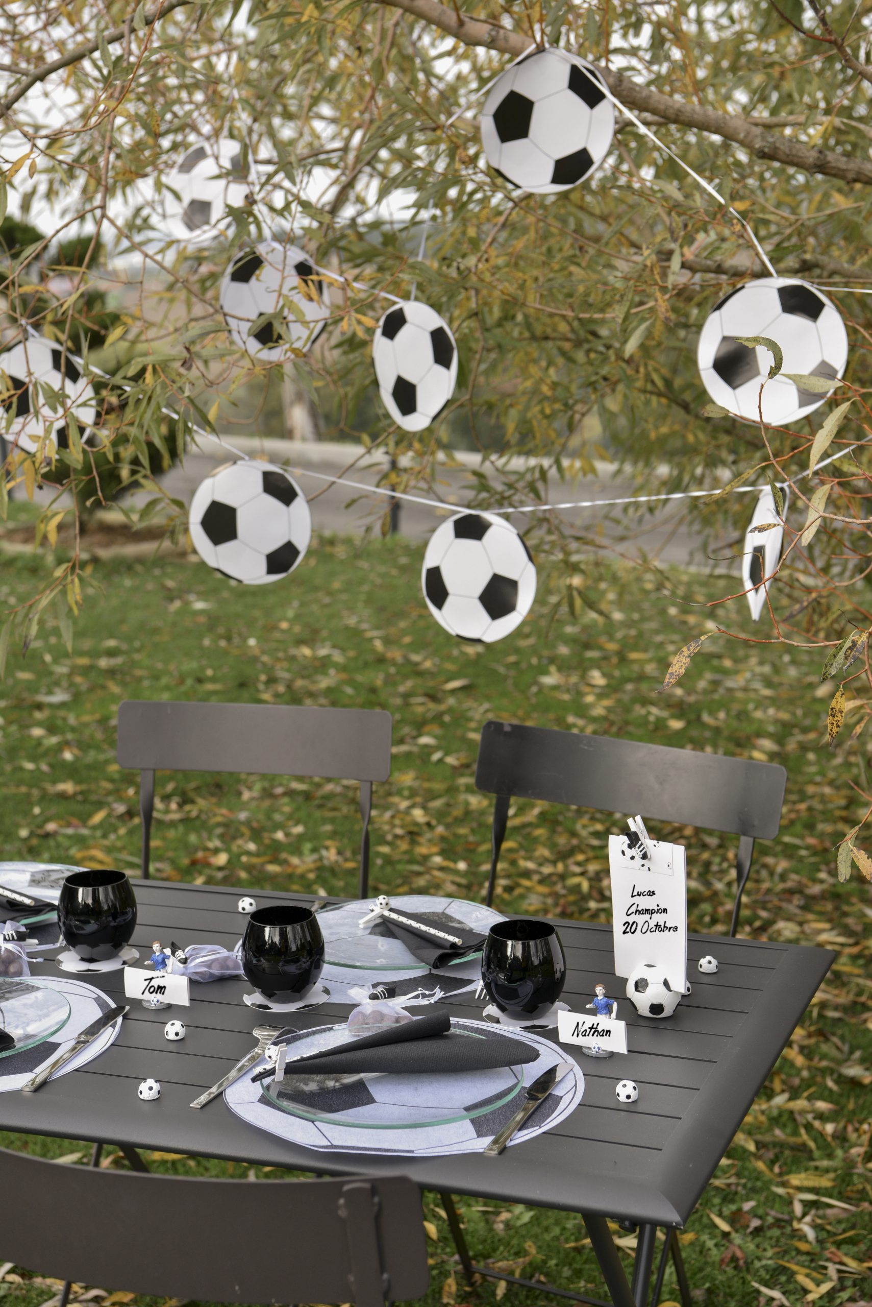 GUIRLANDE FOOT BLANC – Image 2