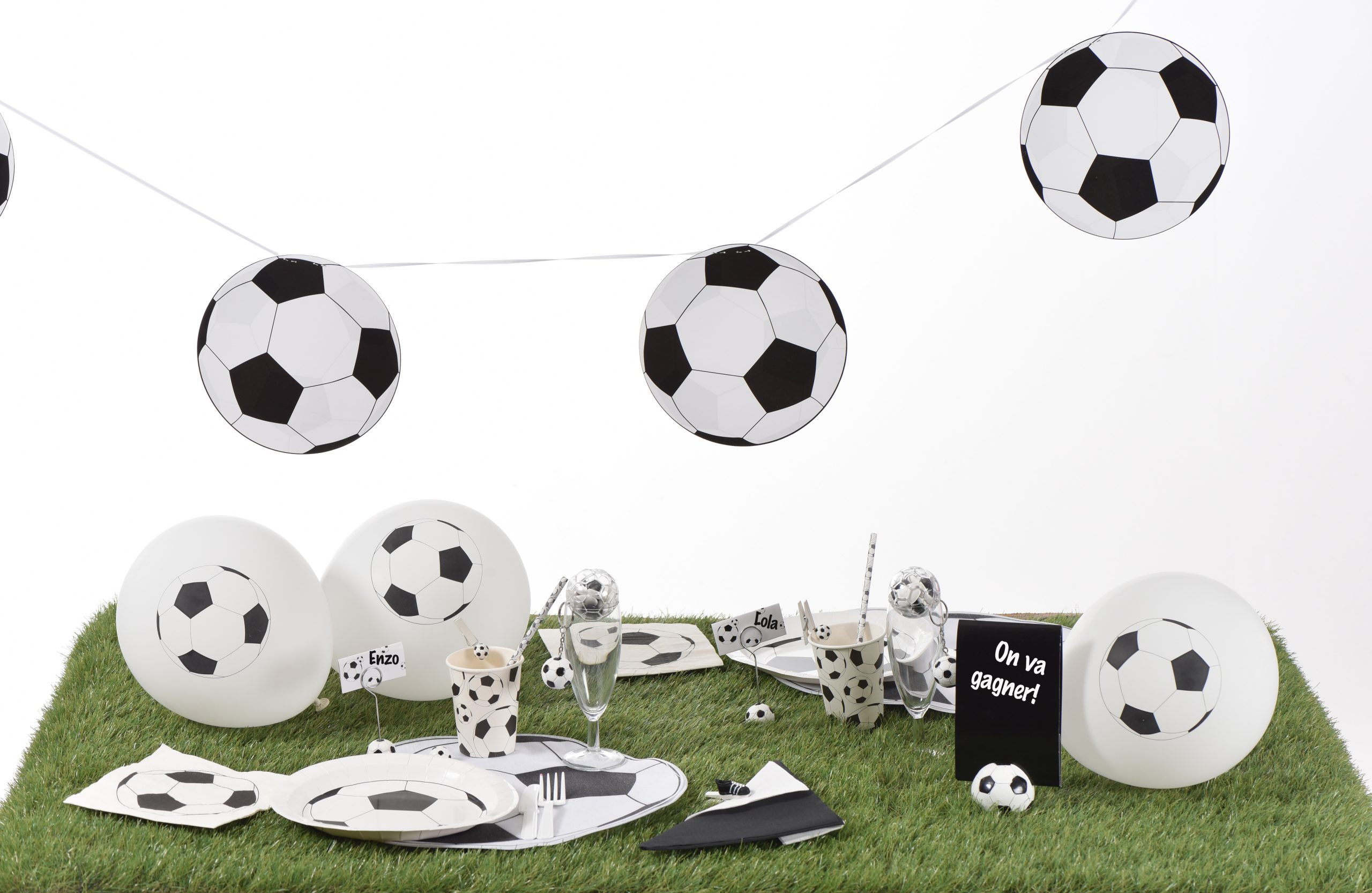 GUIRLANDE FOOT BLANC – Image 3