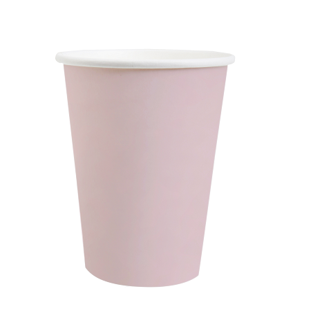 10 GOBELETS RAINBOW ROSE PASTEL