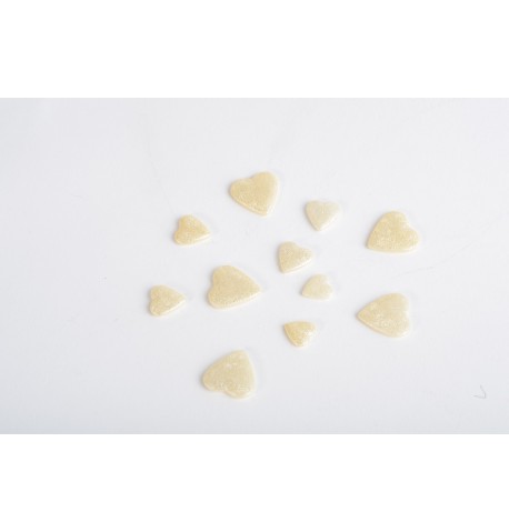 COEURS 3D IVOIRE 50G