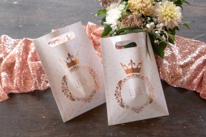 10 SACS PRINCESSE ROSE GOLD – Image 2