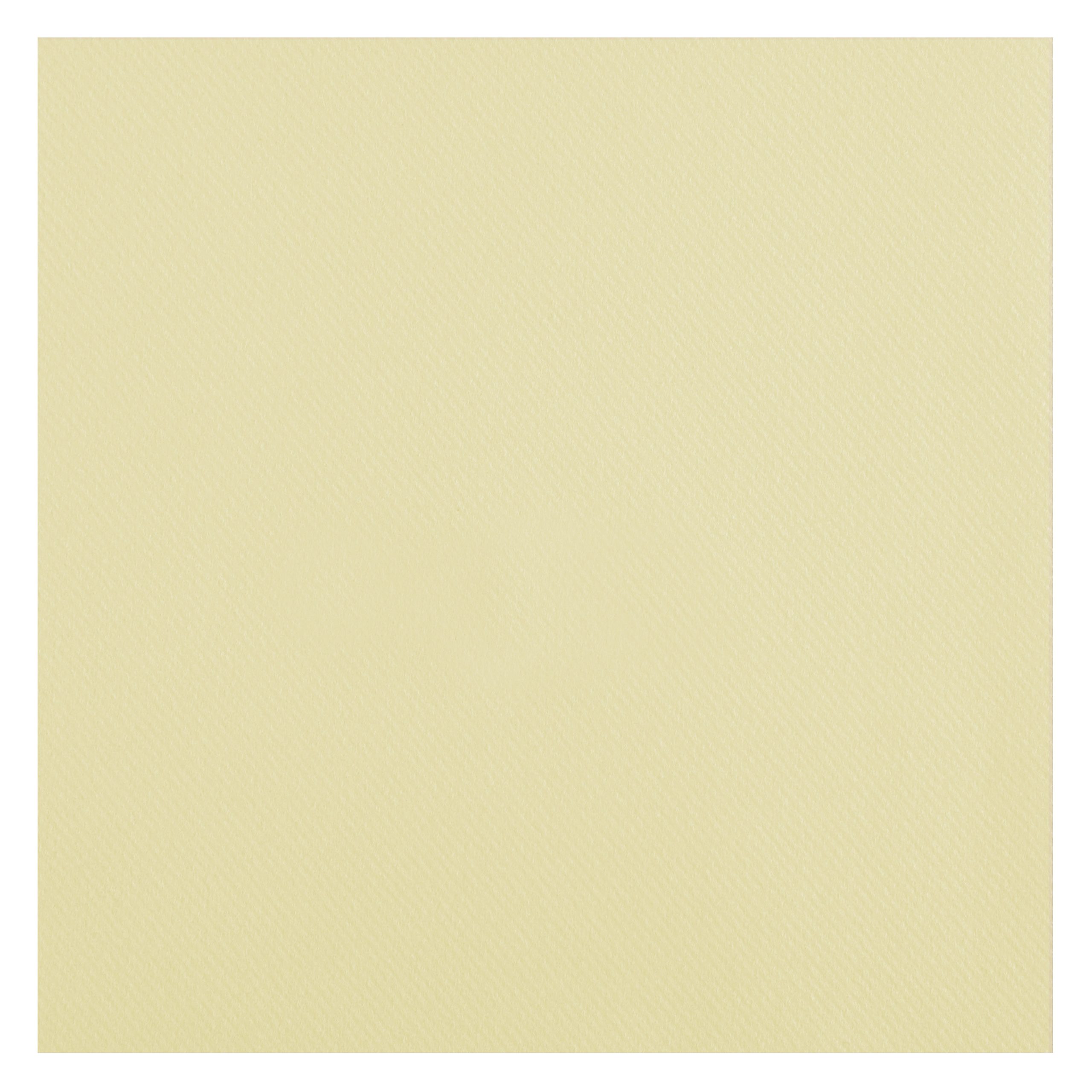 25 SERVIETTES RAINBOW 40X40CM IVOIRE
