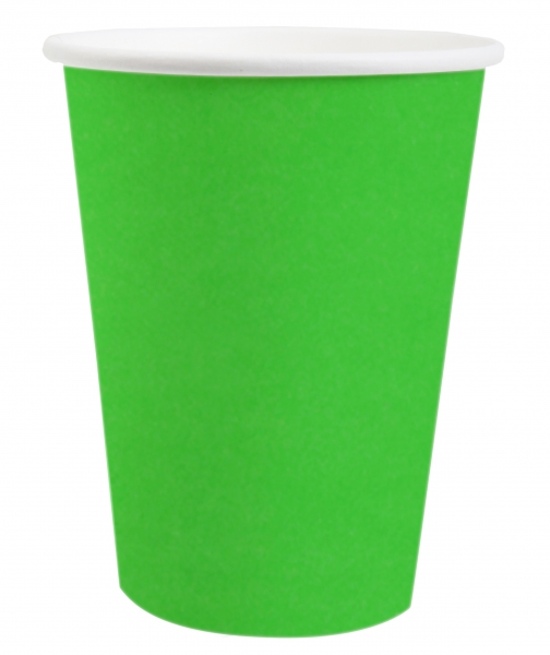10 GOBELETS CARTON VERT 27CL