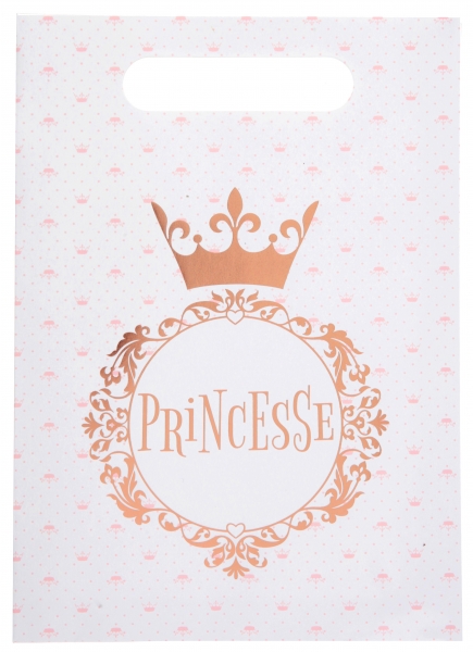 10 SACS PRINCESSE ROSE GOLD