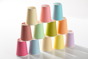 10 GOBELETS CARTON KIWI 27CL – Image 2