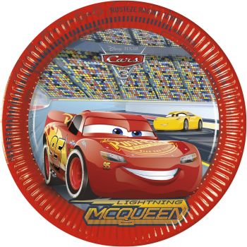 8 ASSIETTES CARS