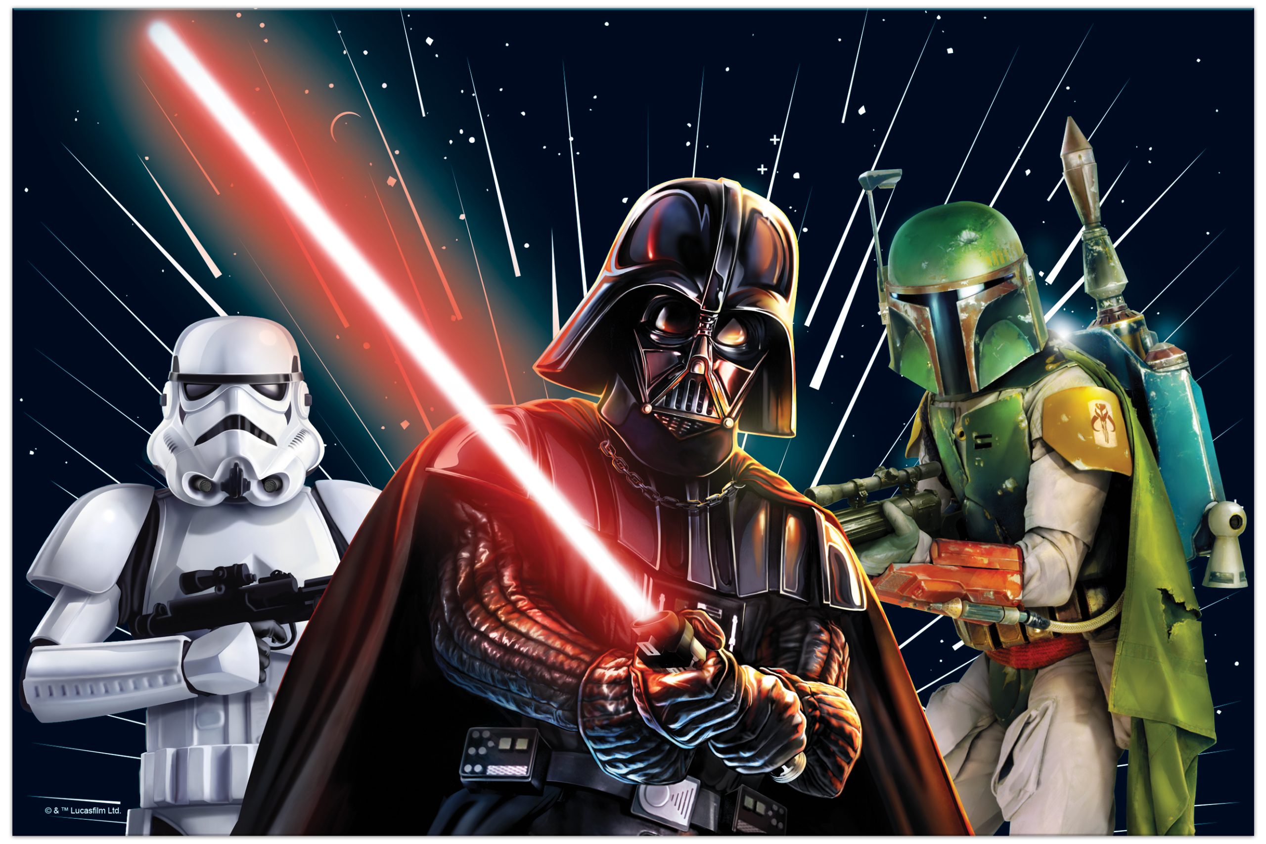 NAPPE STAR WARS 120X180CM