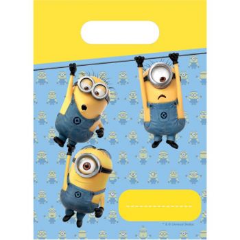 4 SACHETS PAPIER MINIONS