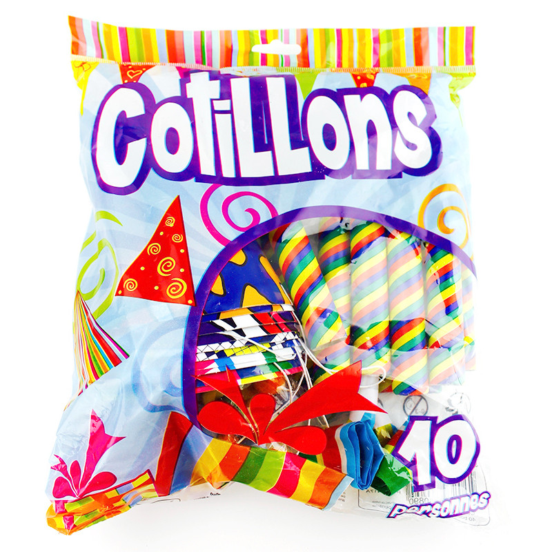 KIT COTILLONS 10PERS CDA