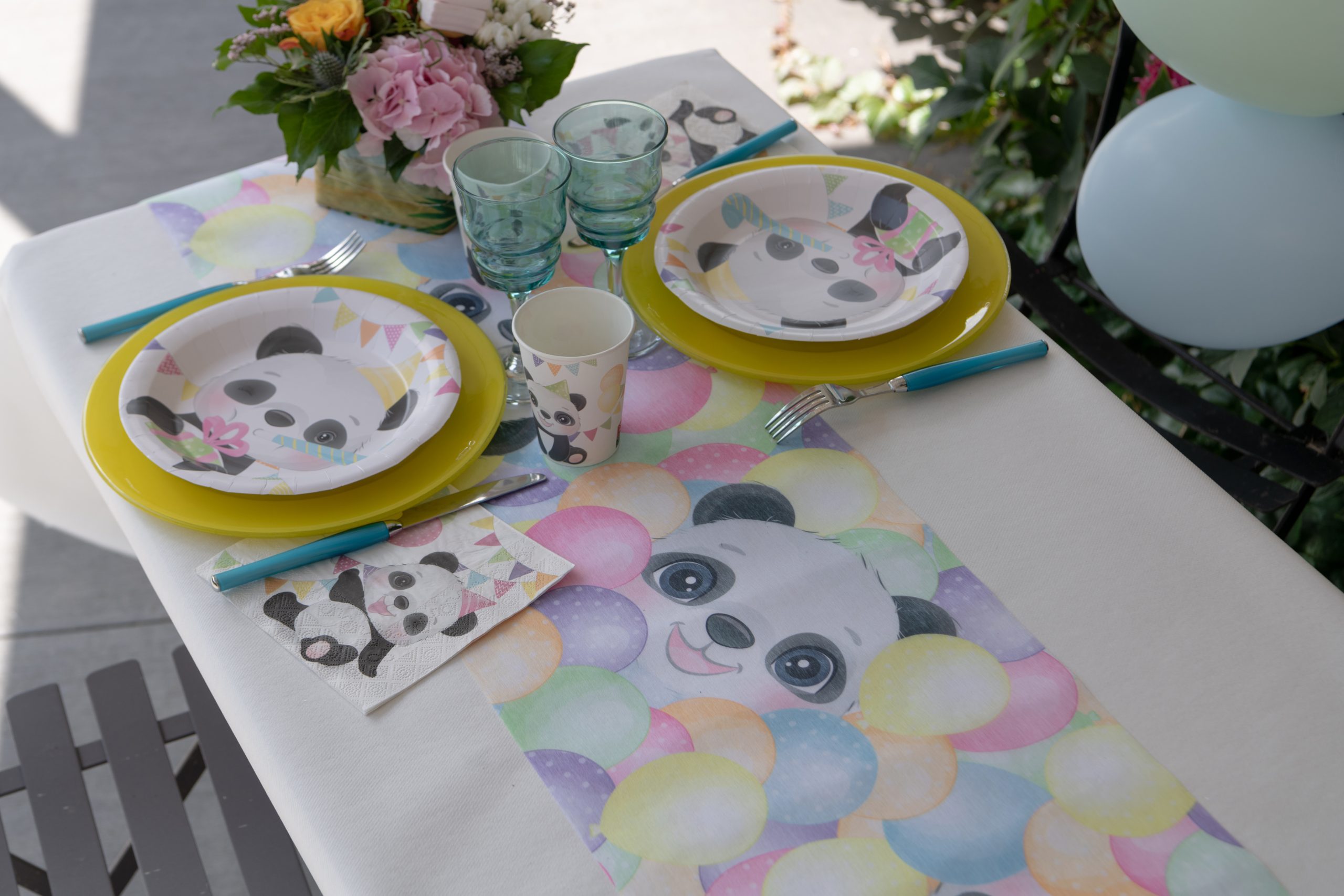 CHEMIN DE TABLE PANDA 5M – Image 2