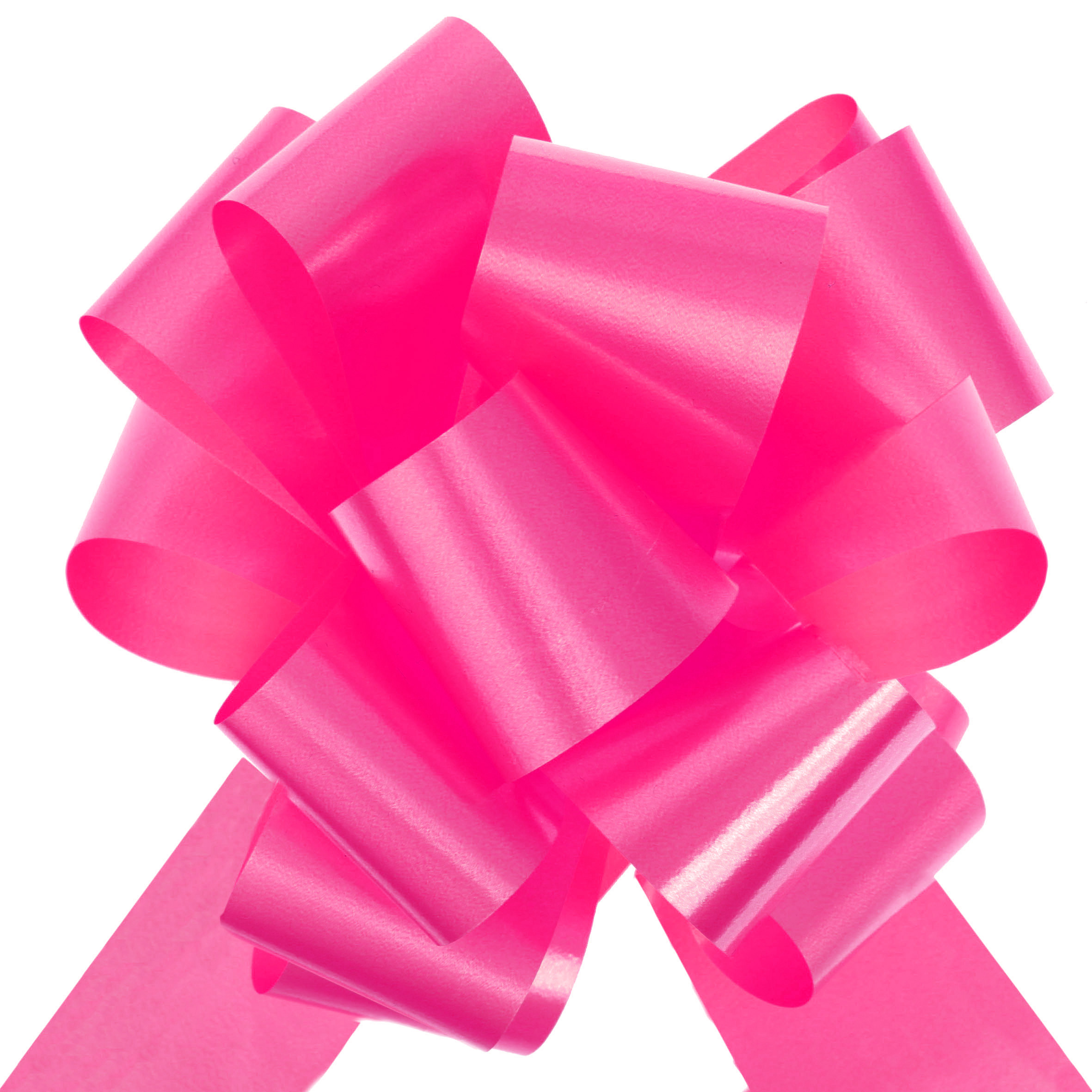 10 NOEUDS STRIP UNI FUSCHIA 5CM