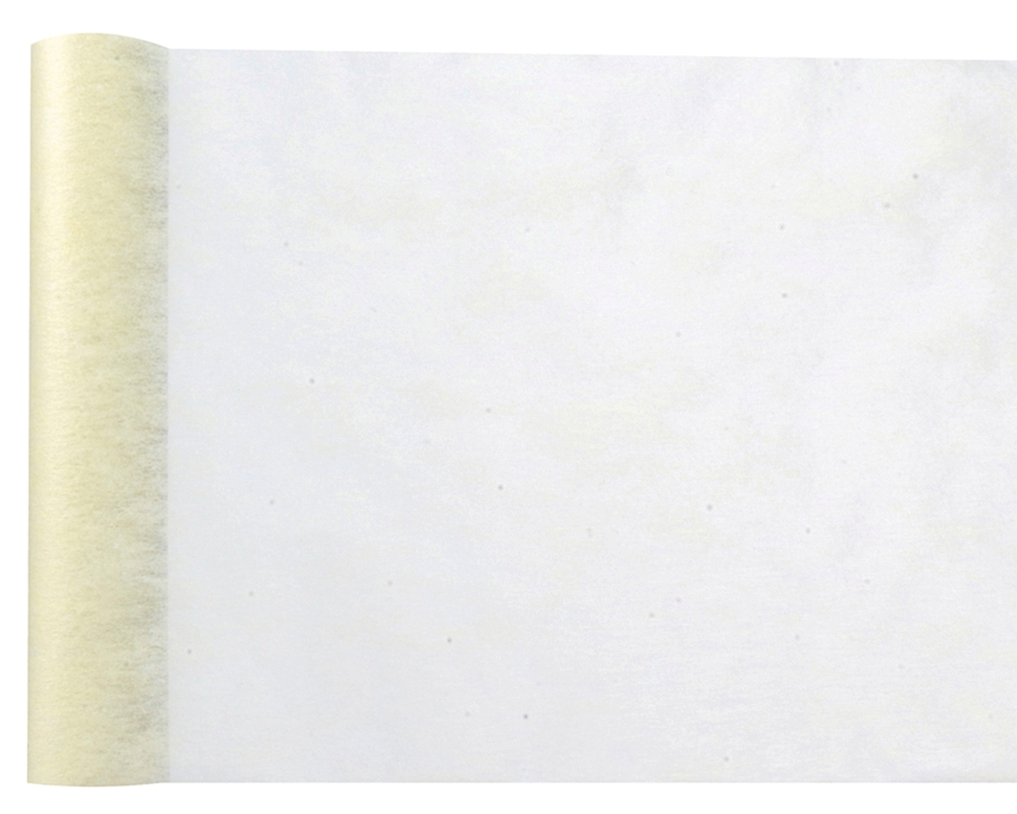 CHEMIN DE TABLE INTISSÉ IVOIRE 30 CM X 10 M