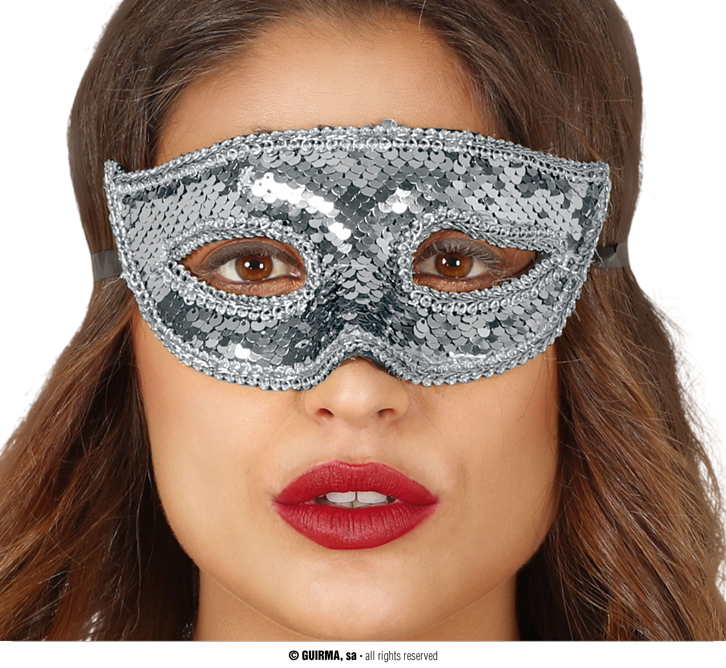 LOUP SEQUINS ARGENT