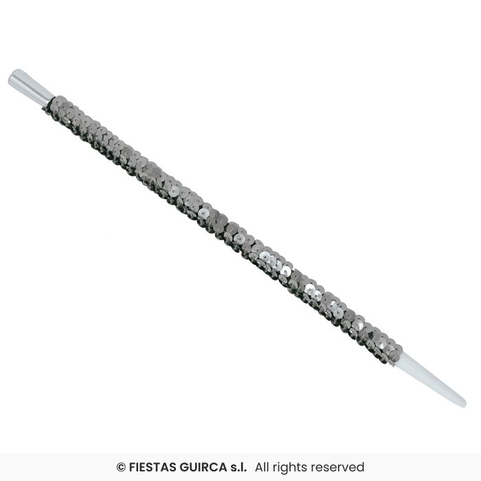 FUME CIGARETTE CHARLESTON SEQUINS ARGENT – Image 2