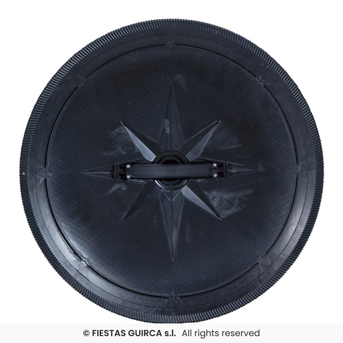 BOUCLIER ROMAIN NOIR (45 CMS) – Image 3